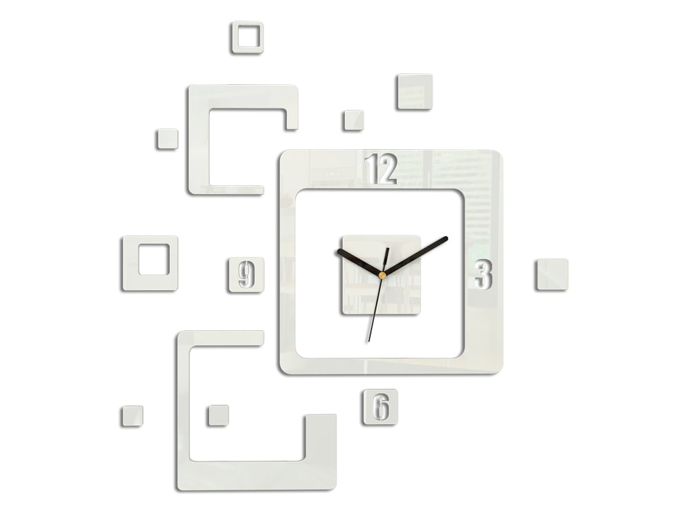 Stenske ure TRIO HMCNH013-white