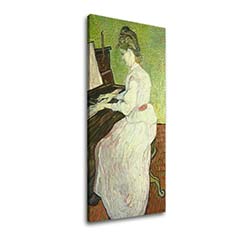 Slike na platnu Popust 60% Vincent van Gogh-Marguerite Gachet pri klavíri 20x40cm