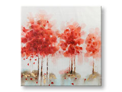 Naslikana slika na platnu ABSTRAKT 1-delna CWF11078WE1 - 70x70 cm