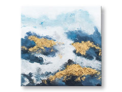 Naslikana slika na platnu ABSTRAKT 1-delna 70x70 cm CWF1312ME1