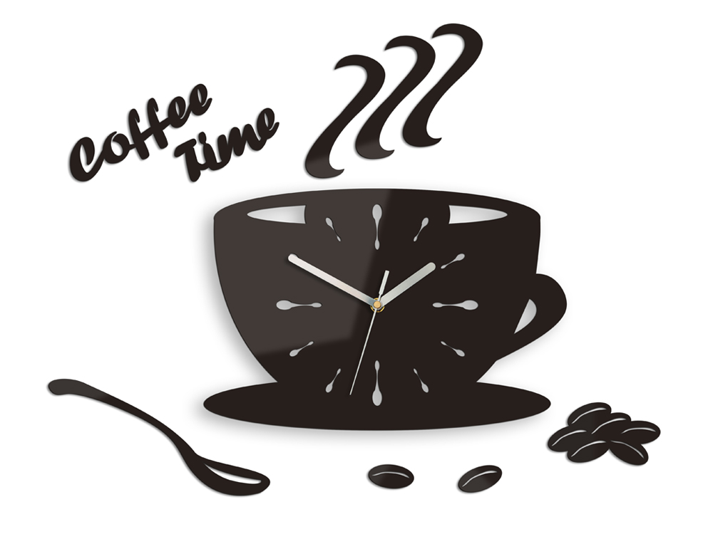 Moderna stenska ura Cup Clock NH015