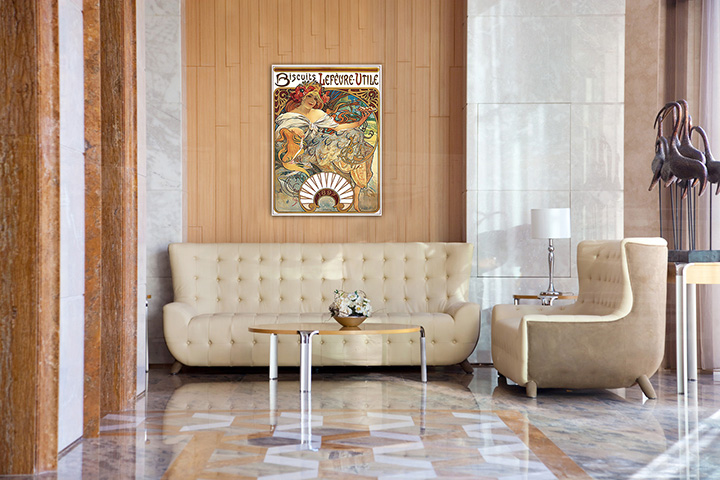Slika na platnu BISCUITS LEFEVRE-UTILE – Alfons Mucha