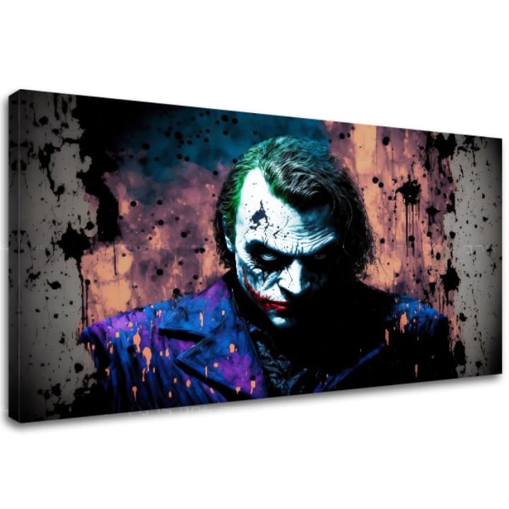 Oblikovanje dekoracije na platnu Jokerjeva usodna igra