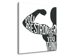 Motivacijska slika na platnu You are stronger