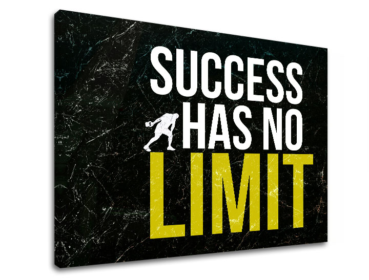 Motivacijska slika na platnu About success_009