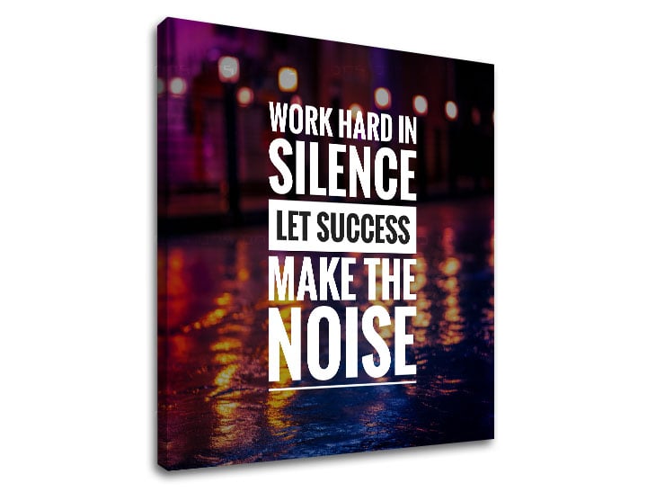 Motivacijska slika na platnu About success_011