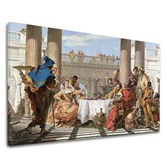 Slike na platnu Giambattista Tiepolo - The Banquet of Cleopatra