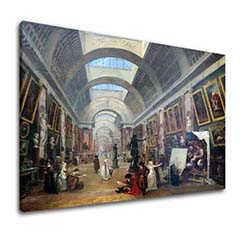 Slike na platnu Hubert Robert - Project for the Grande Galerie of the Louvre
