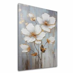 Cvetlični svet na platnu Lepota preprostosti 60x90 cm