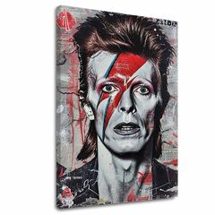 David Bowie - ikona glasbe in sloga 60x90 cm