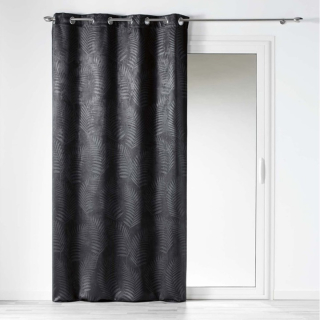 Zavese TROPICALINE GRAY zatemnitvene 1 kos 140x240 cm