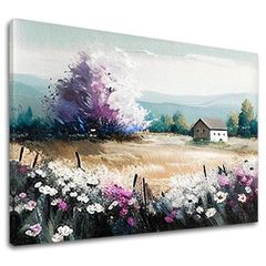 Krajina na platnu Kraj, poln skrivnosti 40x50 cm