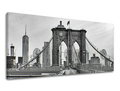 Slike na platnu MESTA Panorama - NEW YORK ME114E13