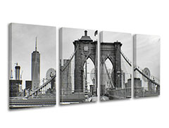 Slike na platnu 4-delne MESTO - NEW YORK ME114E41