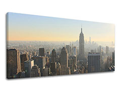 Slike na platnu MESTA Panorama - NEW YORK ME117E13