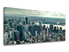 Slike na platnu MESTA Panorama - NEW YORK ME118E13