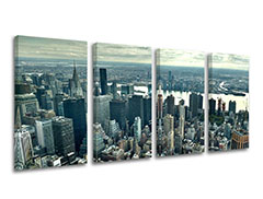 Slike na platnu 4-delne MESTO - NEW YORK ME118E41