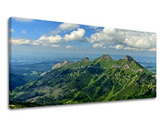 Slike na platnu SLOVAŠKA Panorama - TATRE SK033E13