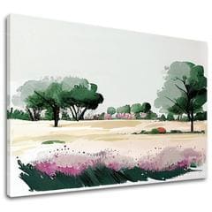 Pokrajina na platnu Svet čudovitih barv | 40x50 cm