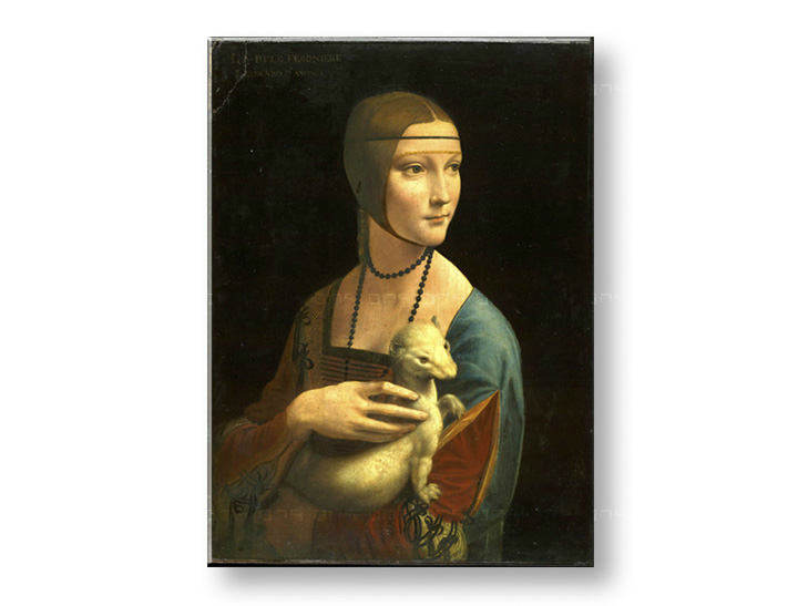 Slika na platnu DAMA CON L'ERMELLINO – Leonardo da Vinci