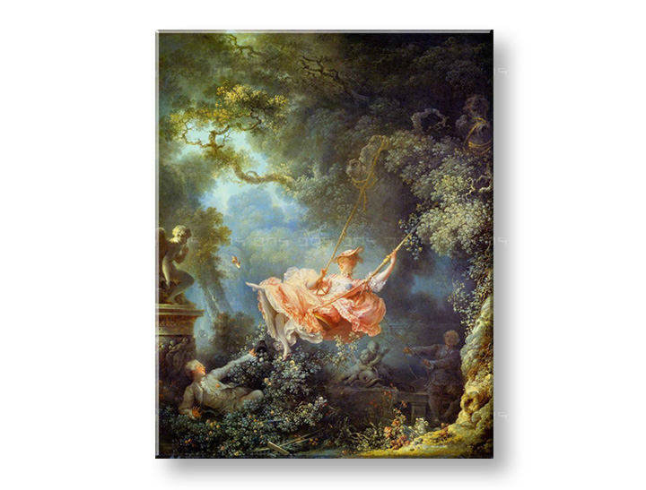 Slika na platnu TTHE SWING – Jean-Honoré Fragonard  