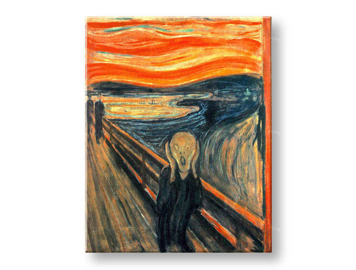 Slika na platnu SCREAM - Edvard Munch 