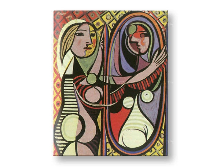 Slika na platnu GIRL IN FRONT OF MIRROR – Pablo Picasso