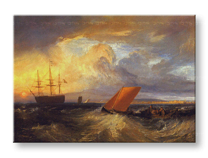 Slika na platnu SHEERNESS VISTA DAL NORE – William Turner