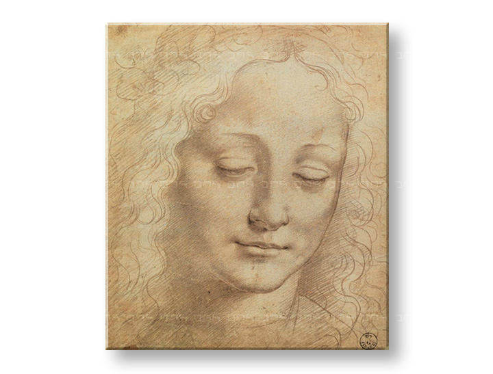 Slika na platnu ŽENSKA GLAVA 3 – Leonardo Da Vinci