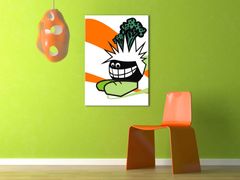 Ročno poslikana slika POP ART FUNNY 50x70 cm