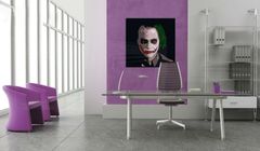 Ročno poslikana slika POP ART JOKER  100x100 cm