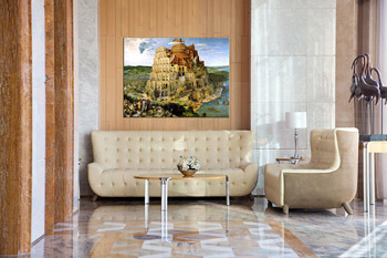 Slika na platnu BABYLON TOWER - Pieter Brueghel REP023