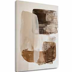Slika na platnu Beige Harmony - Modern Abstract