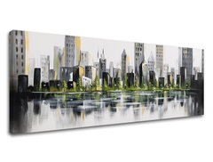Slika na platnu CITY 130x55 cm