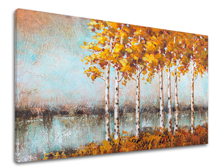 Slika na platnu Drevesa Popust 60 % 60X40 cm