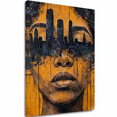 Slika na platnu Mesto v glavah - Art Motif