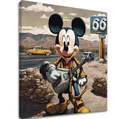 Slika na platnu - Mickey Mouse Country Singer | različne dimenzije
