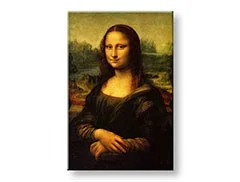 Slika na platnu MONA LISA – LEONARDO DA VINCI Popust 60 % 100x60 cm