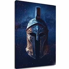 Slika na platnu SPARTAN WARRIOR - Simbol poguma