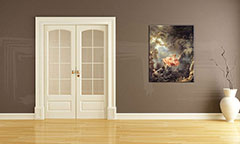 Slika na platnu WALKER - Jean-Honoré Fragonard REP035