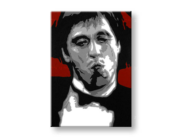 Ročno izdelana slika POP Art AL PACINO 1-delna