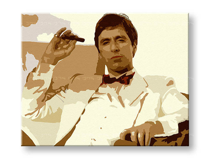 Ročno izdelana slika POP Art AL PACINO 1-delna