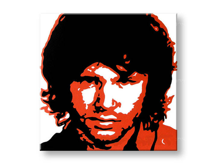 Ročno izdelana slika POP Art Jim Morrison 1-delna 