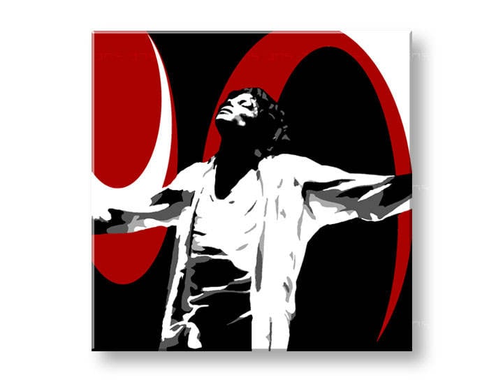 Ročno izdelana slika POP ART Michael Jackson 1-delna 