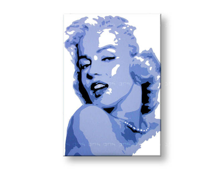 Ročno izdelana slika POP Art Marilyn Monroe 1-delna