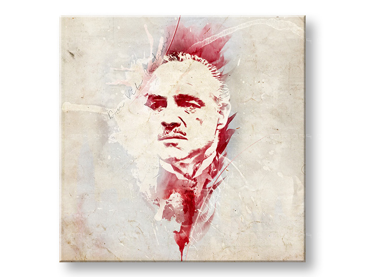 Slike na platnu Godfather Marlon Brando - AQUArt / Tom Loris 006AA1