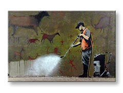 Slika na platnu 1-delna Street ART – Banksy