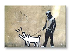 Slika na platnu 1-delna Street ART – Banksy