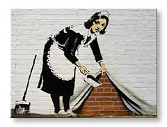 Slika na platnu 1-delna Street ART – Banksy