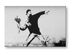 Slika na platnu 1-delna Street ART – Banksy